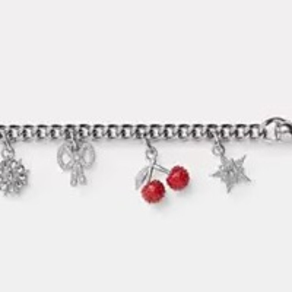 Coach Crystal Motif Chain Bag Charm CCX42 Includes Gift Box - - Picture 7 of 8